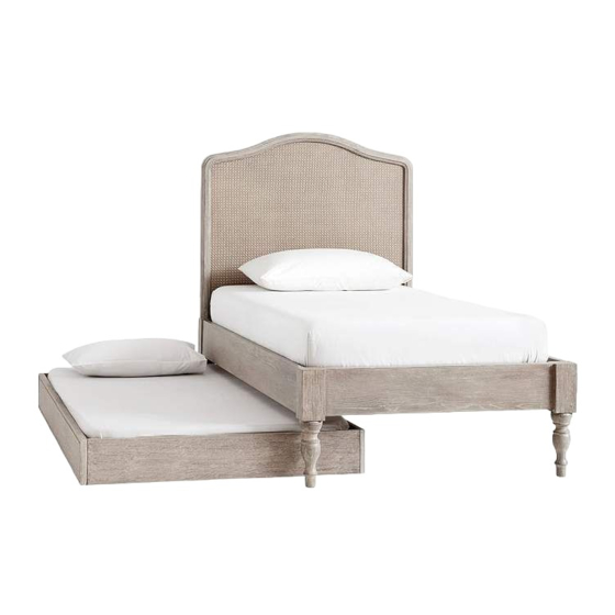 pottery barn kids GEORGIA CANE BED Manual