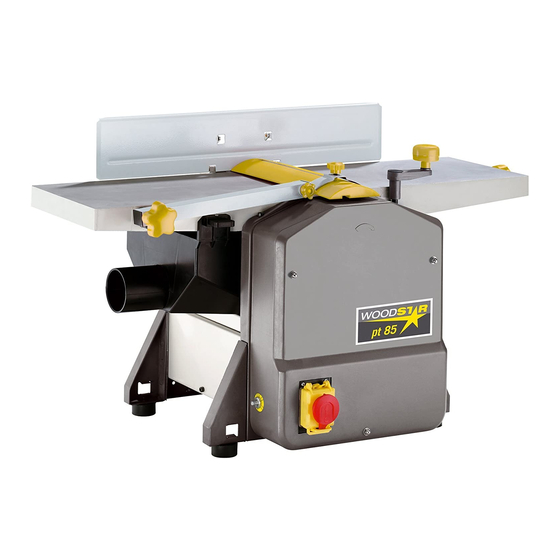 Woodstar pt 85 Manual