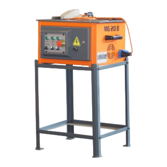 GOCMAKSAN MG 20 B User And Maintenance Manual