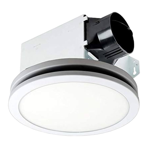 Delta breez integrity ITG80RLED-ADJ Installation And Operating Instructions
