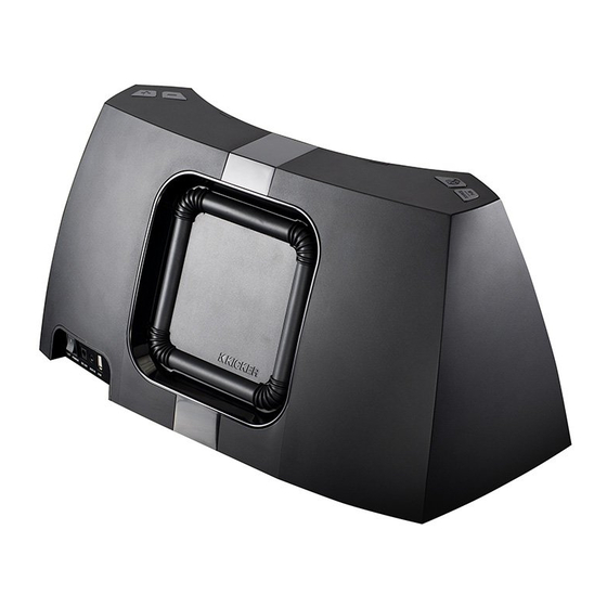 Kicker AMPHITHEATER 40iK5BT Owner's Manual