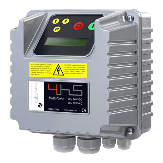 Nastec CM MultiPower 4HS Installation And Operating Manual