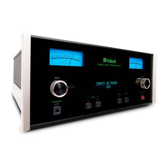 McIntosh C2600 Service Manual