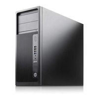 HP Z240 Tower User Manual
