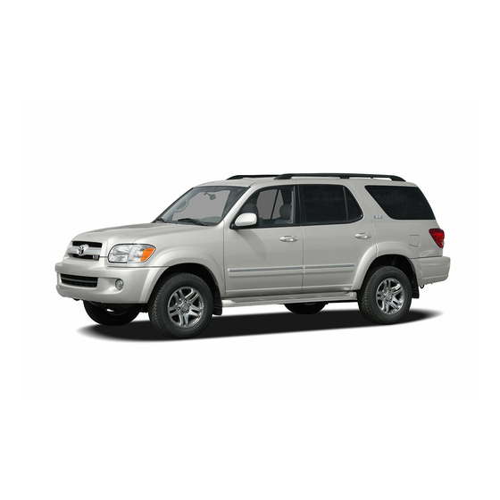 Toyota 2005 SEQUOIA Manuals