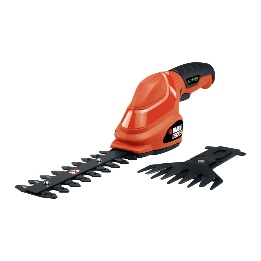 Black & Decker GSL35 Instruction Manual