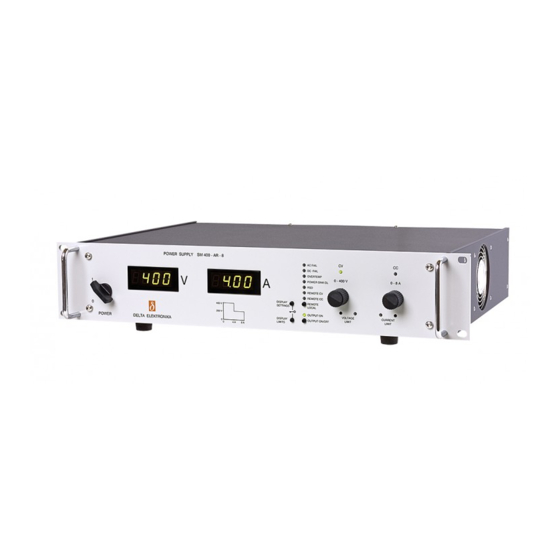 Delta Elektronika SM15-200D Product Manual