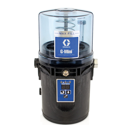 Graco G-Mini Series Instructions Manual