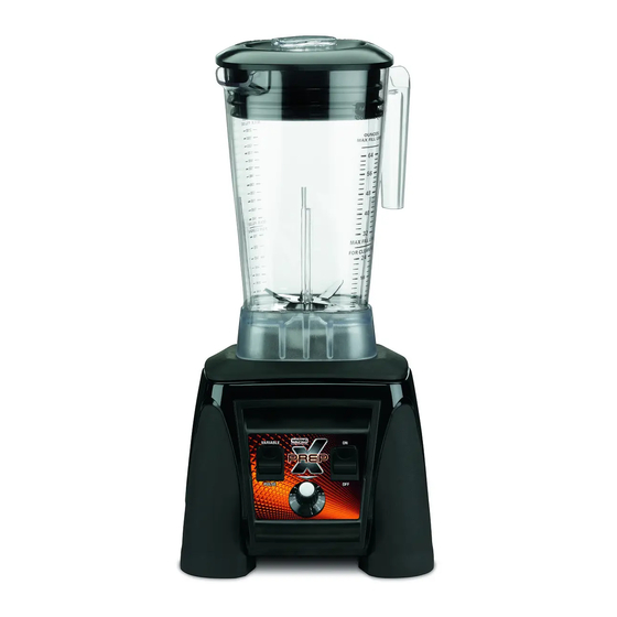 Waring Xtreme MX1200 Series Manual