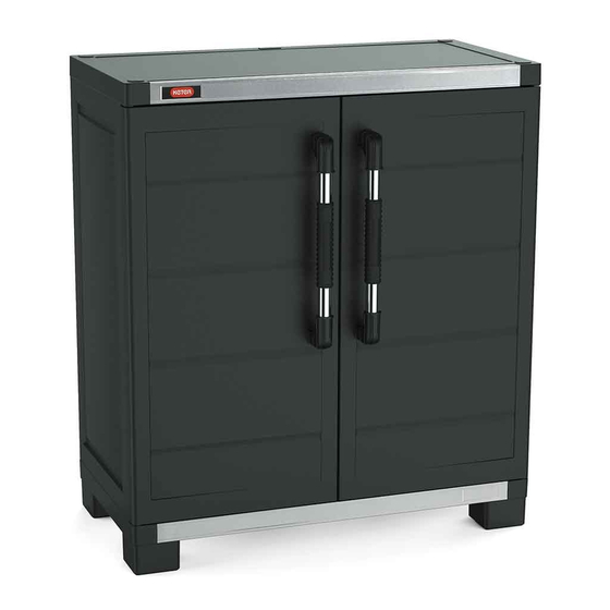 Keter XL GARAGE BASE Aassembly Instructions
