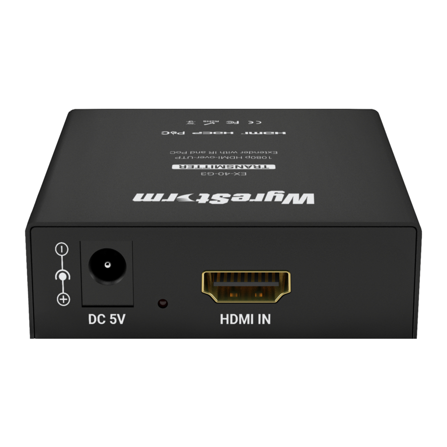 Wyrestorm EX-40-G3 Quick Start Manual