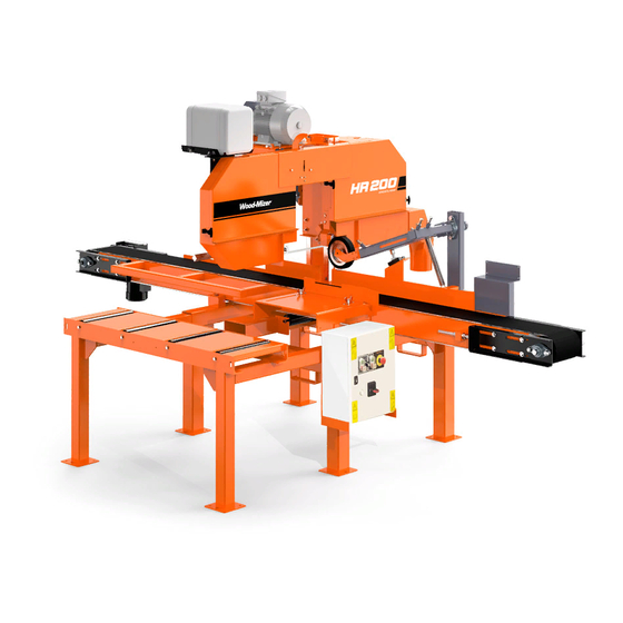 Wood-mizer HR200 User Manual