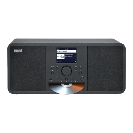Imperial DABMAN i210 CD Operating Manual
