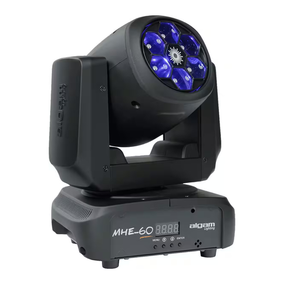 Algam Lighting MHE60 Manual