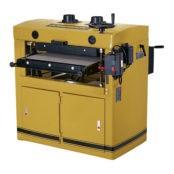 Powermatic DDS-225 Operating Instructions And Parts Manual