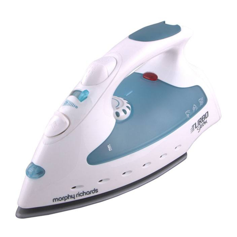 Morphy Richards TURBO Steam Manual