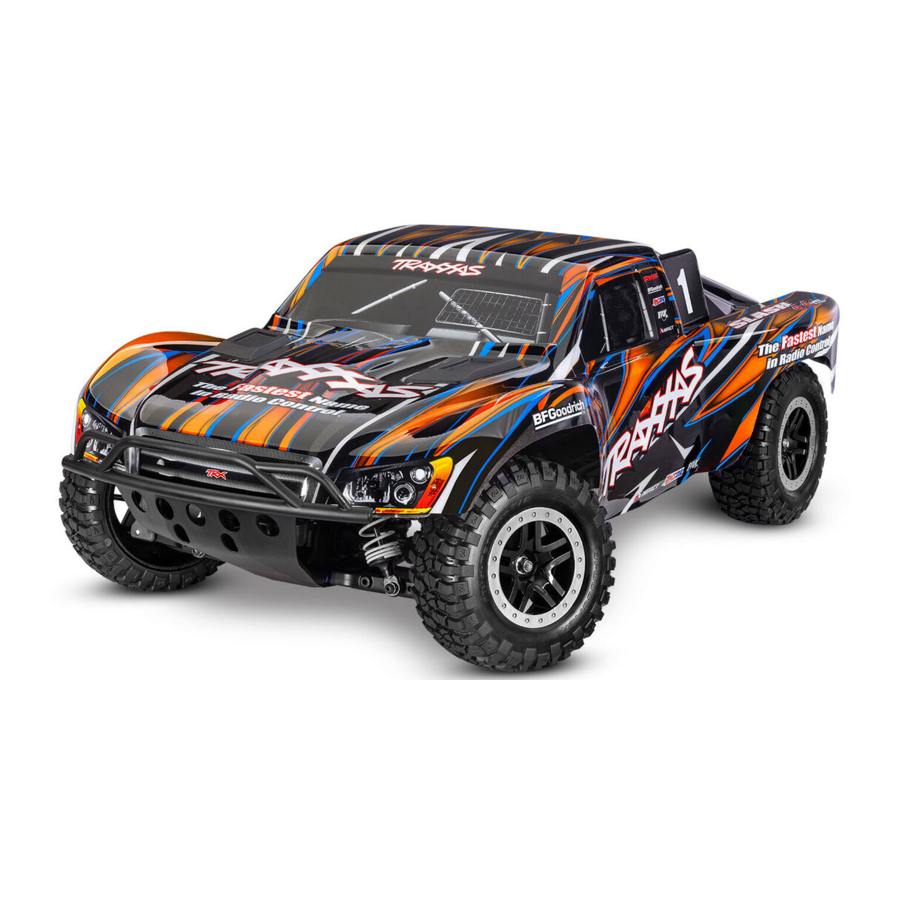 Traxxas SLASH 4x4 VXL (68386-4) Manual