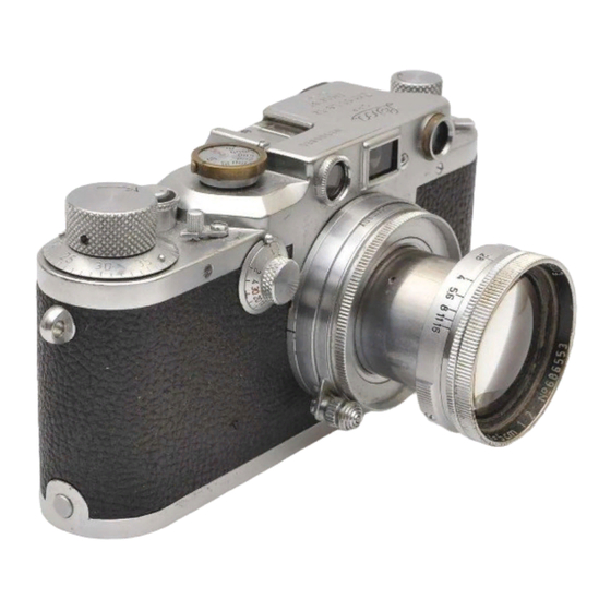 Leica III C Manuals