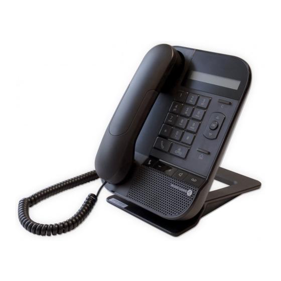 Alcatel-Lucent OmniTouch 8002 DeskPhone User Manual