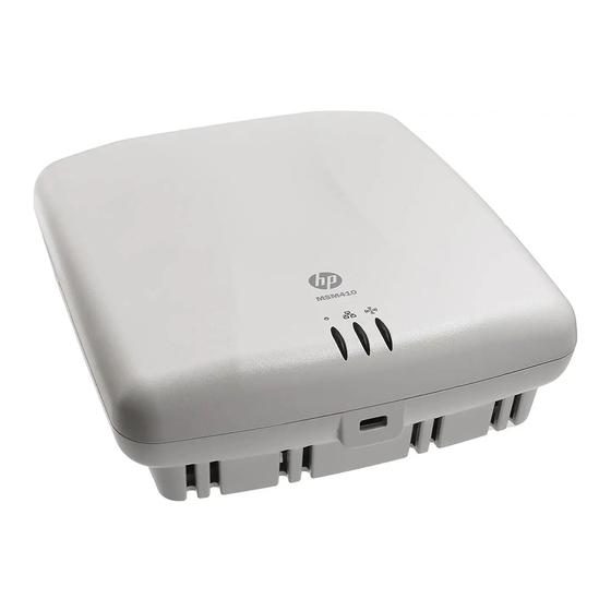 HP MSM422 Quick Start