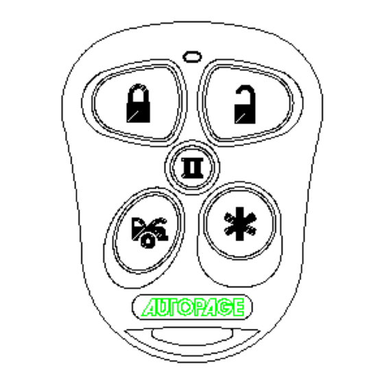 AUTOPAGE RF-225 OPERATION MANUAL Pdf Download | ManualsLib