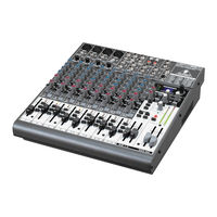 Behringer XENYX 2222FX User Manual