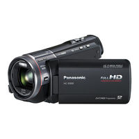 Panasonic HC-X800 Operating Instructions Manual