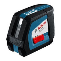 Bosch GLL 2 50 Professional Manuals ManualsLib