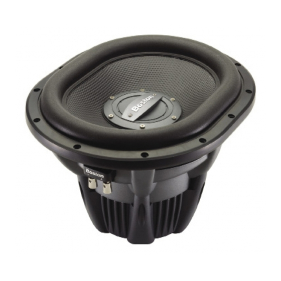 BOSTON ACOUSTICS SPG555 MANUAL Pdf Download ManualsLib