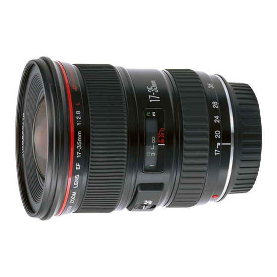 CANON EF 17-35MM 1:2.8 L USM PARTS CATALOG Pdf Download | ManualsLib