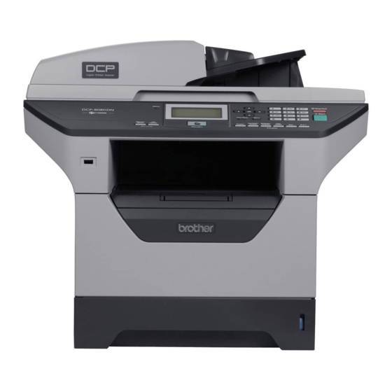 Brother DCP-8070D Software User's Manual