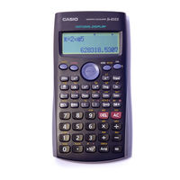 Casio FX-82ES Appendix