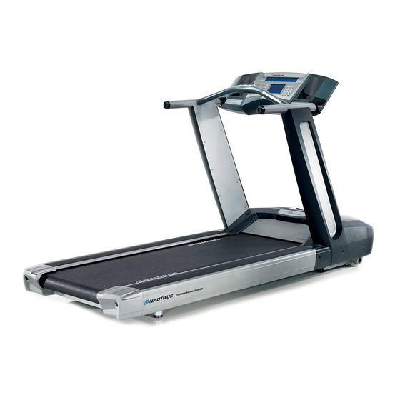 Nautilus t616 treadmill online manual