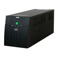 Ever SINLINE XL 2200 19 inch Rack 3U Instruction Manual