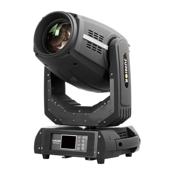 PR Lighting JNR BWS 350 Manual