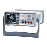GW Instek GBM-3300 User Manual