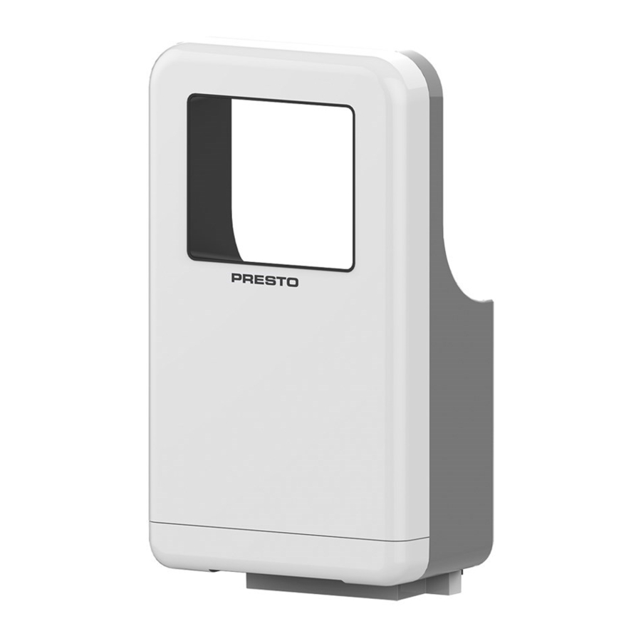 Presto E-DRY Installation Manual