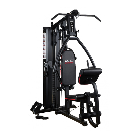 CARE FITNESS GYM POWER 257 Manual