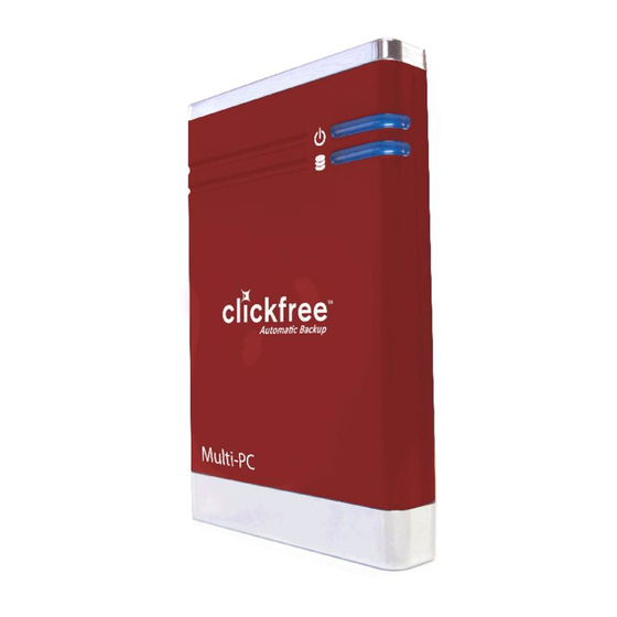Clickfree HD225 Fact Sheet