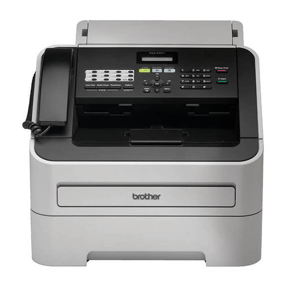 Brother FAX-2950 Manuals
