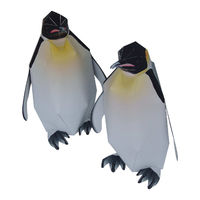Canon Paper Craft Emperor Penguin Assembly Instructions Manual