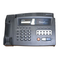 Brother FAX 275 Service Manual