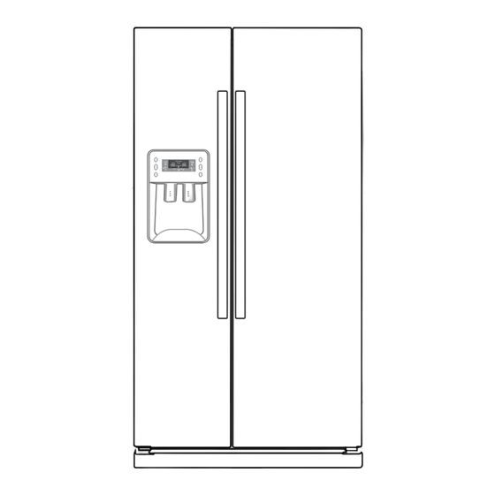 Samsung Side by Side Refrigerator Owner's Manual And Installation