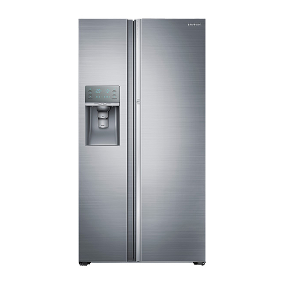 Samsung Side-By-Side Refrigerator User Manual