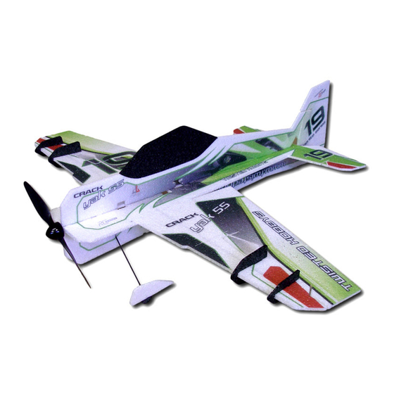 Twisted Hobbys Crack Yak-55 lite series Manual