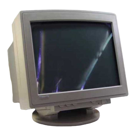 Sony TRINITRON GDM-1602 Service Manual