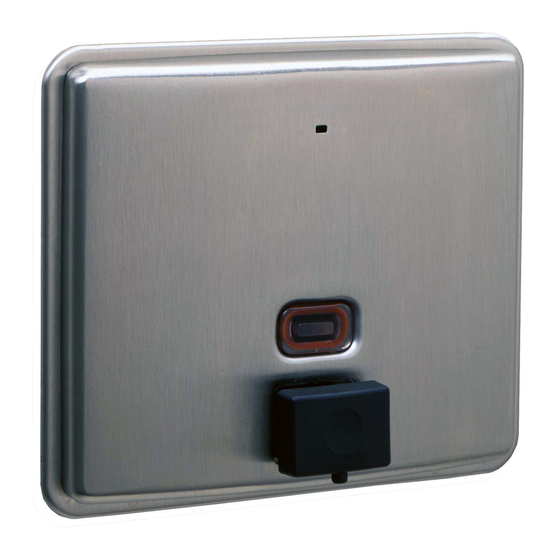 Bobrick ConturaSeries B-4063 Instruction For Installation And Maintenance