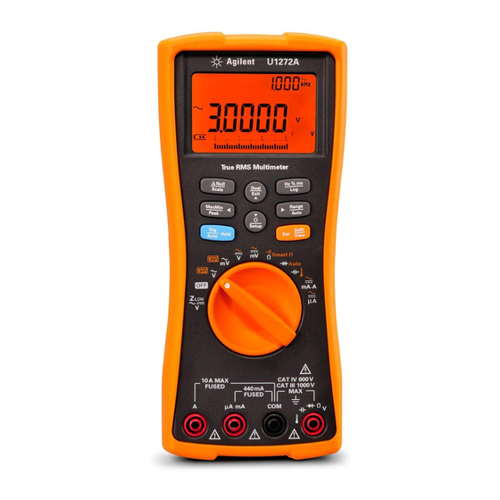 Keysight U1271A Quick Start Manual