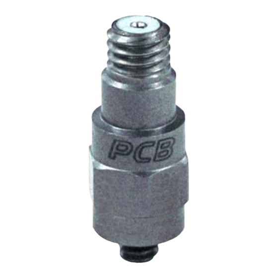 User Manuals: PCB Piezotronics 357B14 Measurement