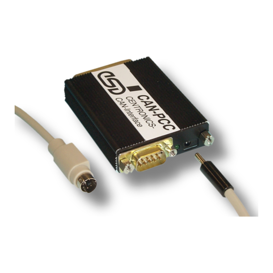 ESD CAN - PCC Hardware Manual